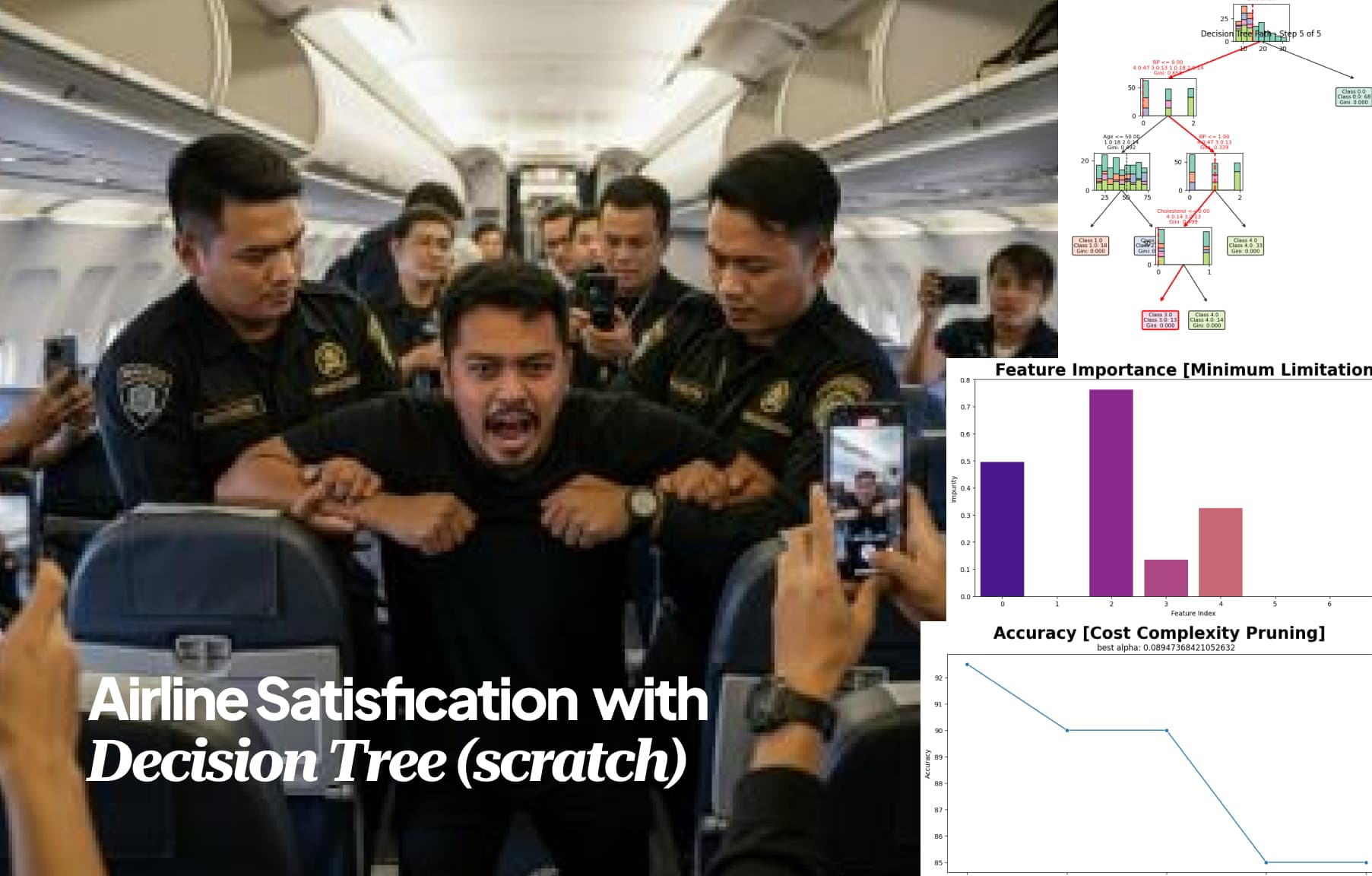 Airline-satification classification with CCP & REP